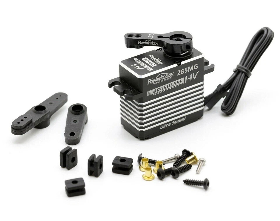 Powerhobby 265MG HV WP Brushless Stahlgetriebe Super Fast Servo: T-Rex 4 - Bild 3 von 3