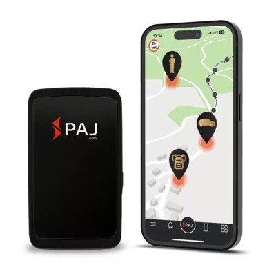 PAJ GPS Allround Finder 4G | GPS-Tracker für Senioren, Kinder | Voice-Funktion