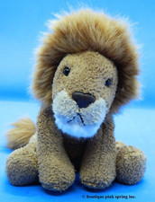 RUSS LUV PETS LION CAIRO MINI 5'' CHAMOIS PLUSH TOY STUFFED JUNGLE ANIMAL