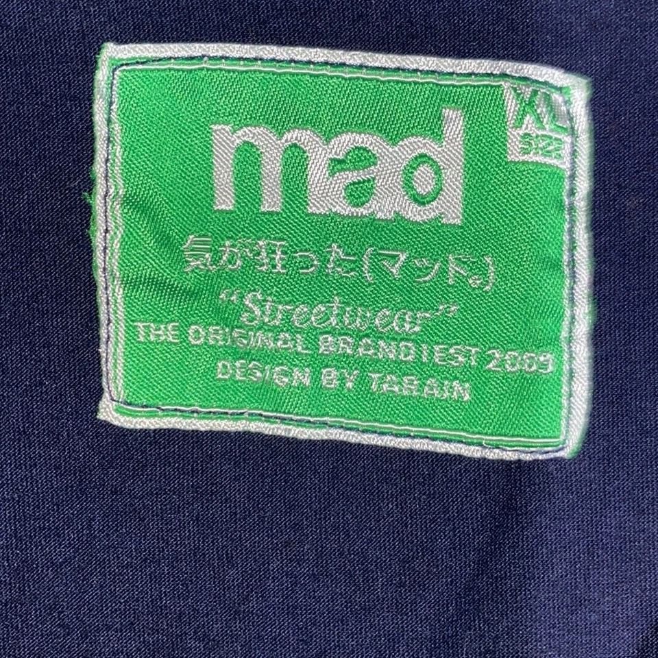 MAD | Bangkok Graphic Navy Black T-Shirt XL - Image 3 of 4