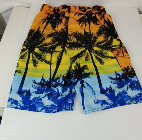Youth Colorful Hawaiian Shorts Surfboard Swim Trunks Medium Winter Pricing - Picture 6 of 9