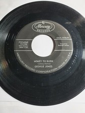 GEORGE JONES Money To Burn / Big Harlan Taylor MERCURY VG+ F110