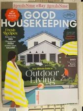 GOOD HOUSEKEEPING - MAY 2023 - OUTDOOR LIVING - BBQ - PIZZA - SALADS