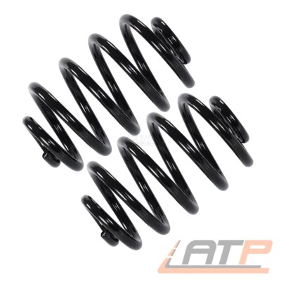 2x FEDER FEDERN FAHRWERKSFEDER FAHRWERKSFEDERN HINTEN FÜR RENAULT CLIO 2 BJ 98-