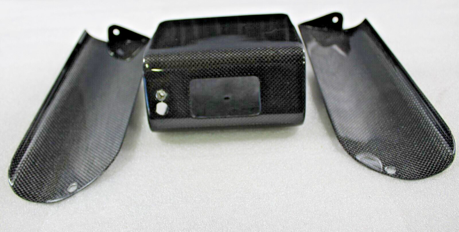 Ferrari F430, Carbon Fiber, Rear Latch Cover Set, New, RTUNED, P/N RTFE017RLS