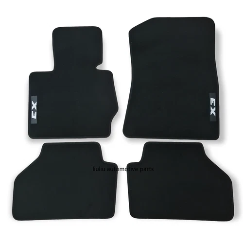 For BMW X3 F25 MX3 Car Floor Mats Velour Waterproof Black Carpet Auto Liners New - Bild 1 von 7