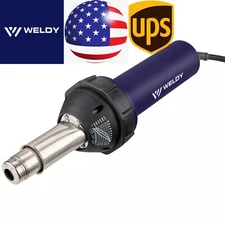 USA - Weldy 120V Hot Air Gun Welding Torch 1600W Heat Gun Roofing Welder Tool