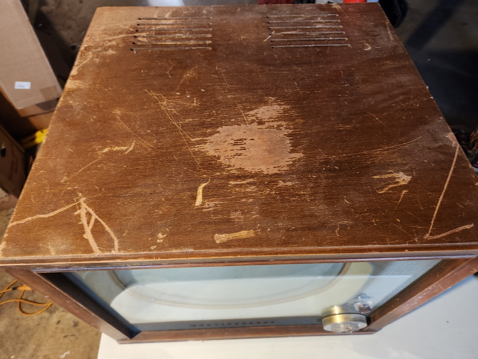 Vintage Westinghouse Tube TV for parts eBay