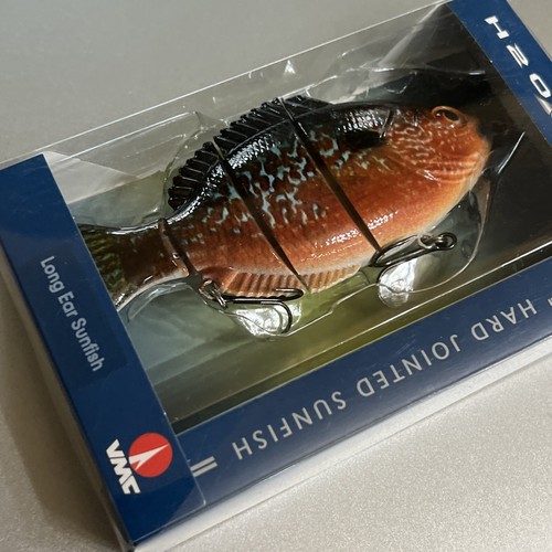 H2O Xpress 4.5” Hard Jointed Sunfish Long Ear Sunfish Bass Fishing Swimbait NIB - Picture 2 of 3