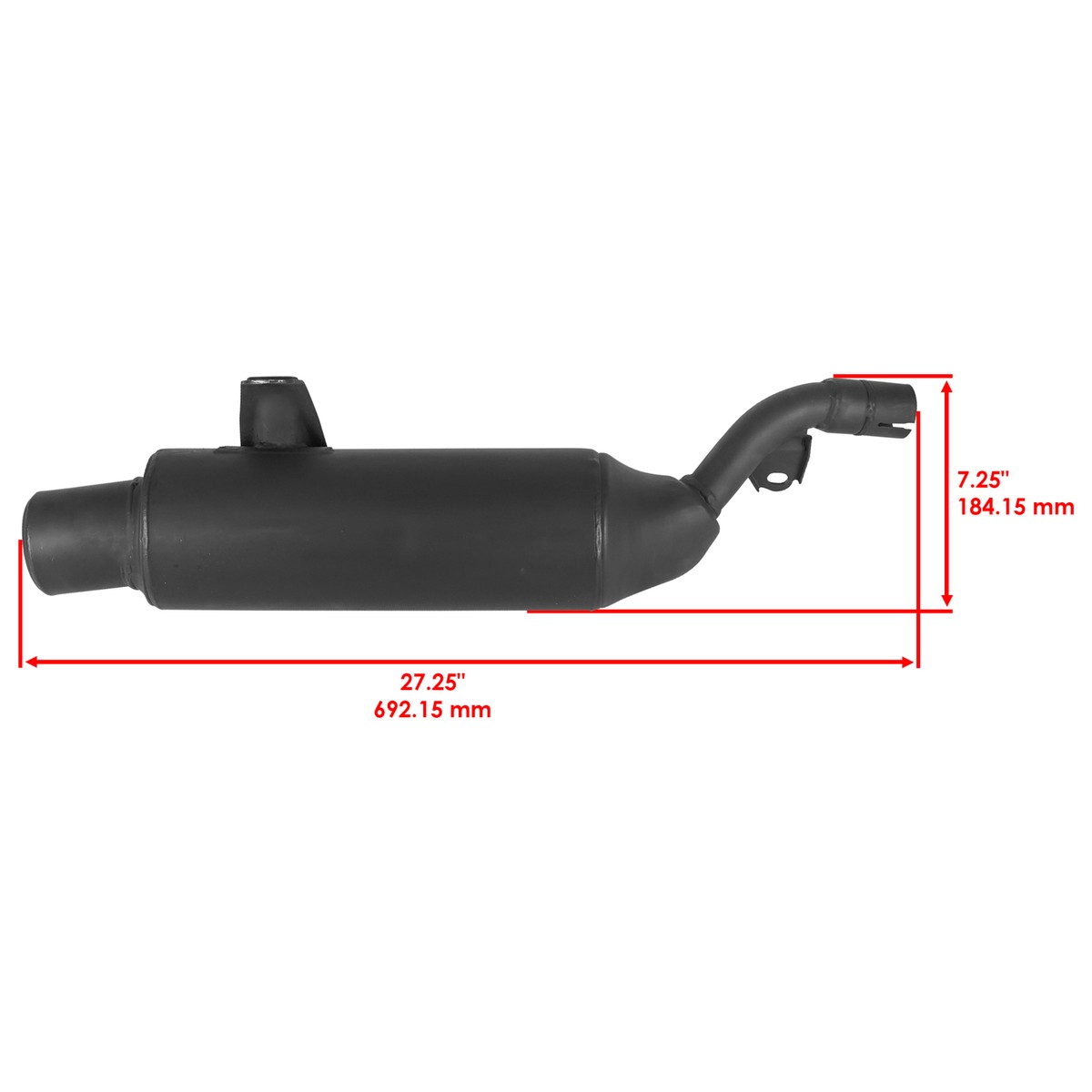 Honda ATV Exhaust Muffler for Honda ATV | Caltric 18310-HC0-671