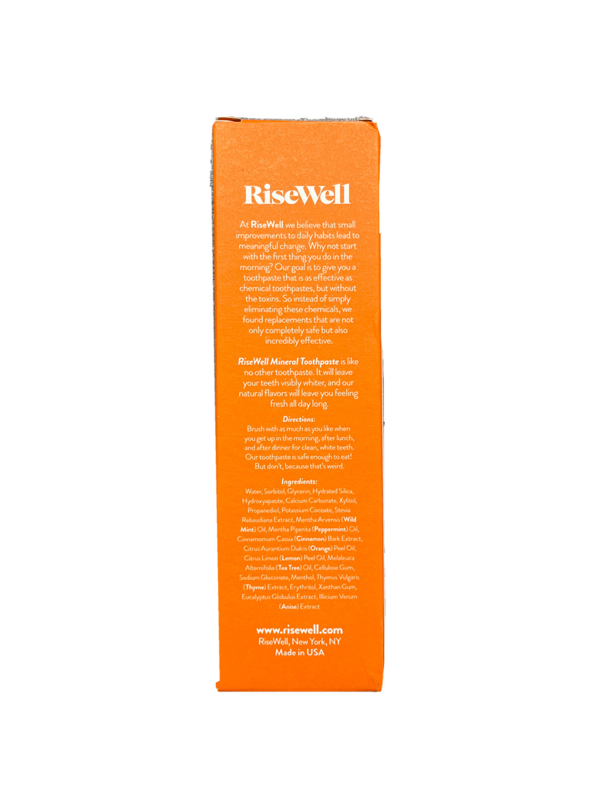 RiseWell Japanese Style Toothpaste, Natural Hydroxyapatite Wild Mint New in Box eBay
