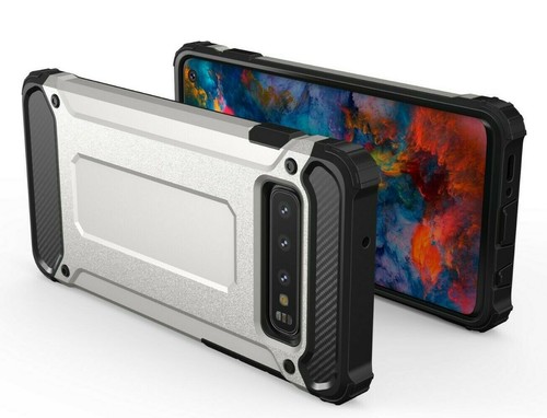 Custodia antiurto SuperGuardZ scudo armatura per Samsung Galaxy S10/S10+ Plus/S10e - Foto 13 di 37
