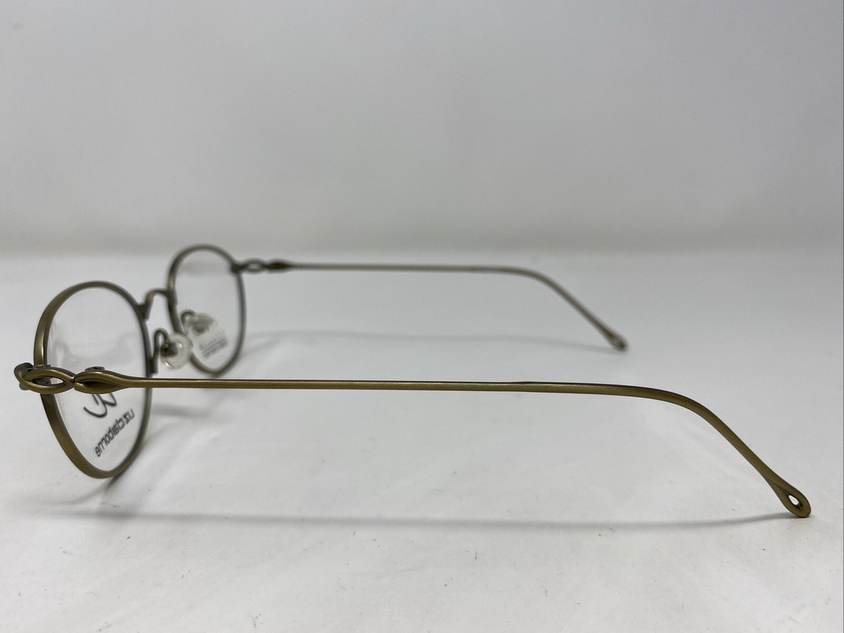 Liz Claiborne Japan LC 126 G 50-19-145 Gold Full Rim
