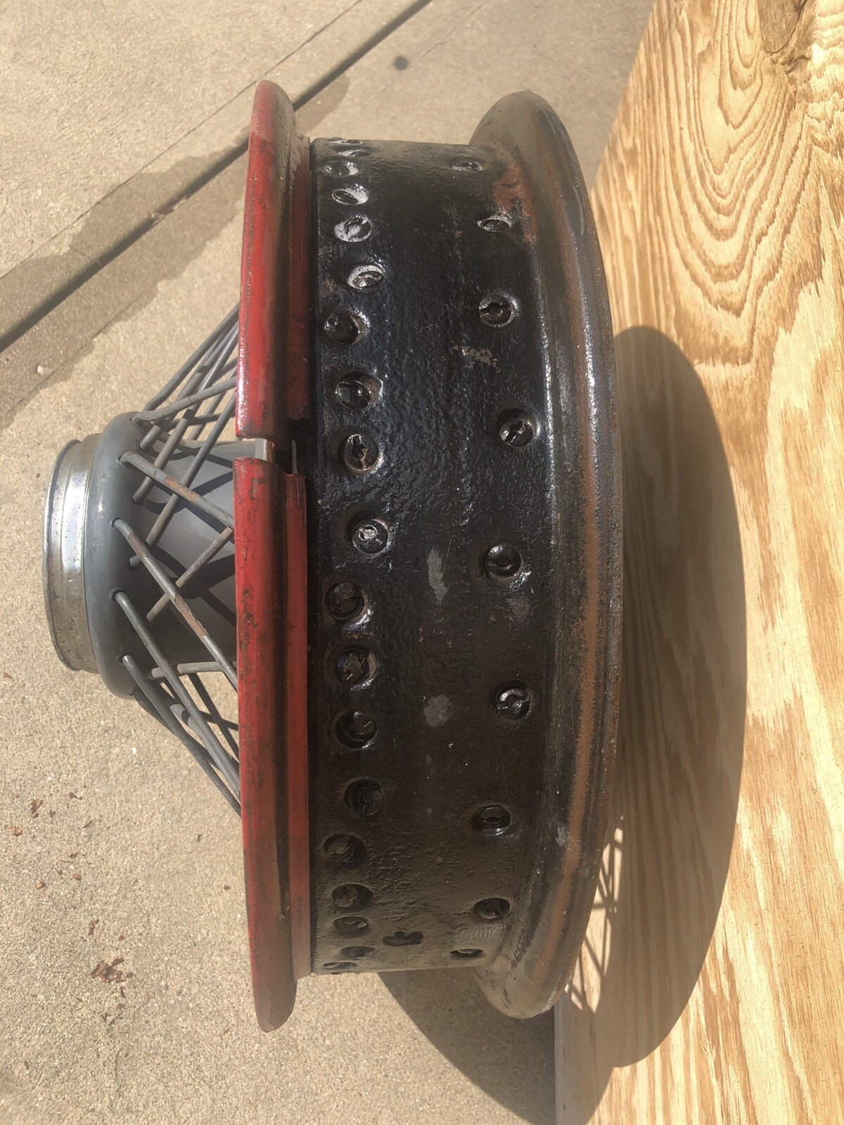 Rolls Royce Phantom I Wheel . OEM Very good condition. Original Paint