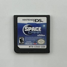 Nintendo DS Space Camp Authentic Tested & Working NDS Activision Cartridge Only