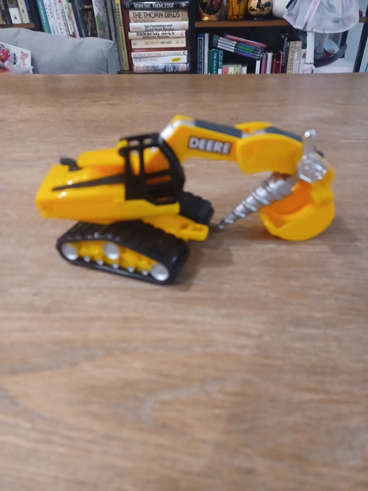 Johnny Lightning John Deere 2007 excavadora de doble servicio Exca-Drill Foto 4 de 4