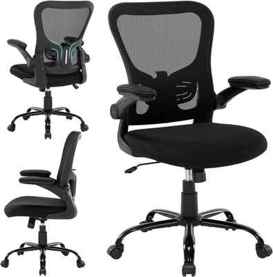 Ergonomic Office Desk Chair - Adjustable Height Home Mesh Computer Chair