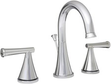 ProFlo Widespread 2 Handle Bathroom Faucet Polished Chrome PFWSC2860CP