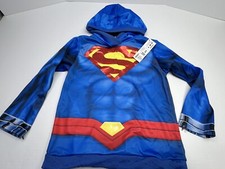 Superman DC Anyday Heroes Boy's Hoodie  Pants Costume Set Medium 7-8 with Flaw
