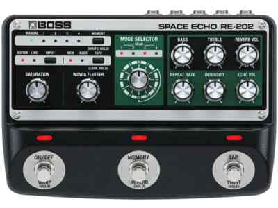 Boss RE-202 Space Echo Guitar Effects Pedal