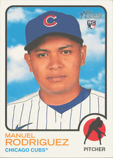 2022 Topps Heritage #291 Manuel Rodriguez MINT