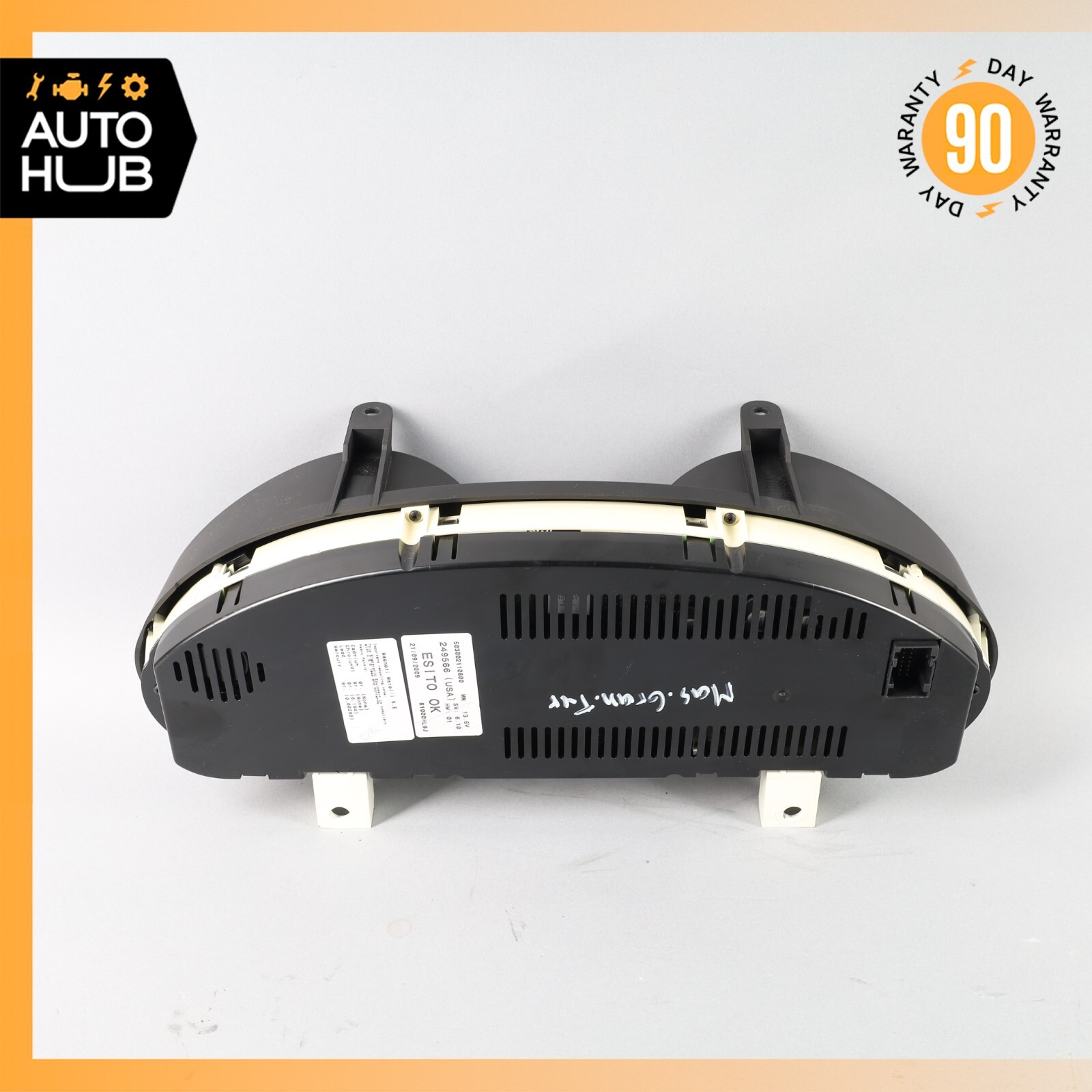 09-12 Maserati GranTurismo S M145 4.7L Instrument Cluster Speedometer OEM 61k