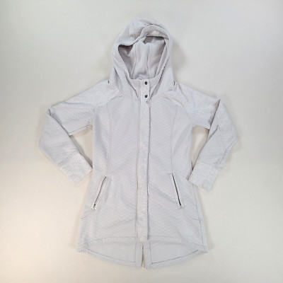 North Face Womens Jacket Small White Cream Outdoors Casual Ladies