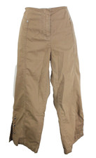 Liz Claiborne Size 12P Tan Brown Crop Pants No Pockets