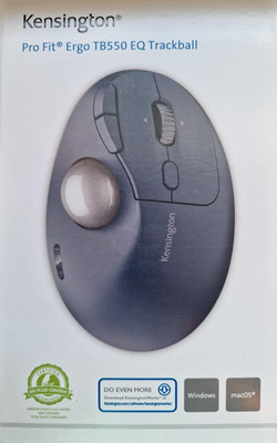 Kensington Trackball / Maus Pro Fit Ergo TB550 K72196WW (0085896721963)