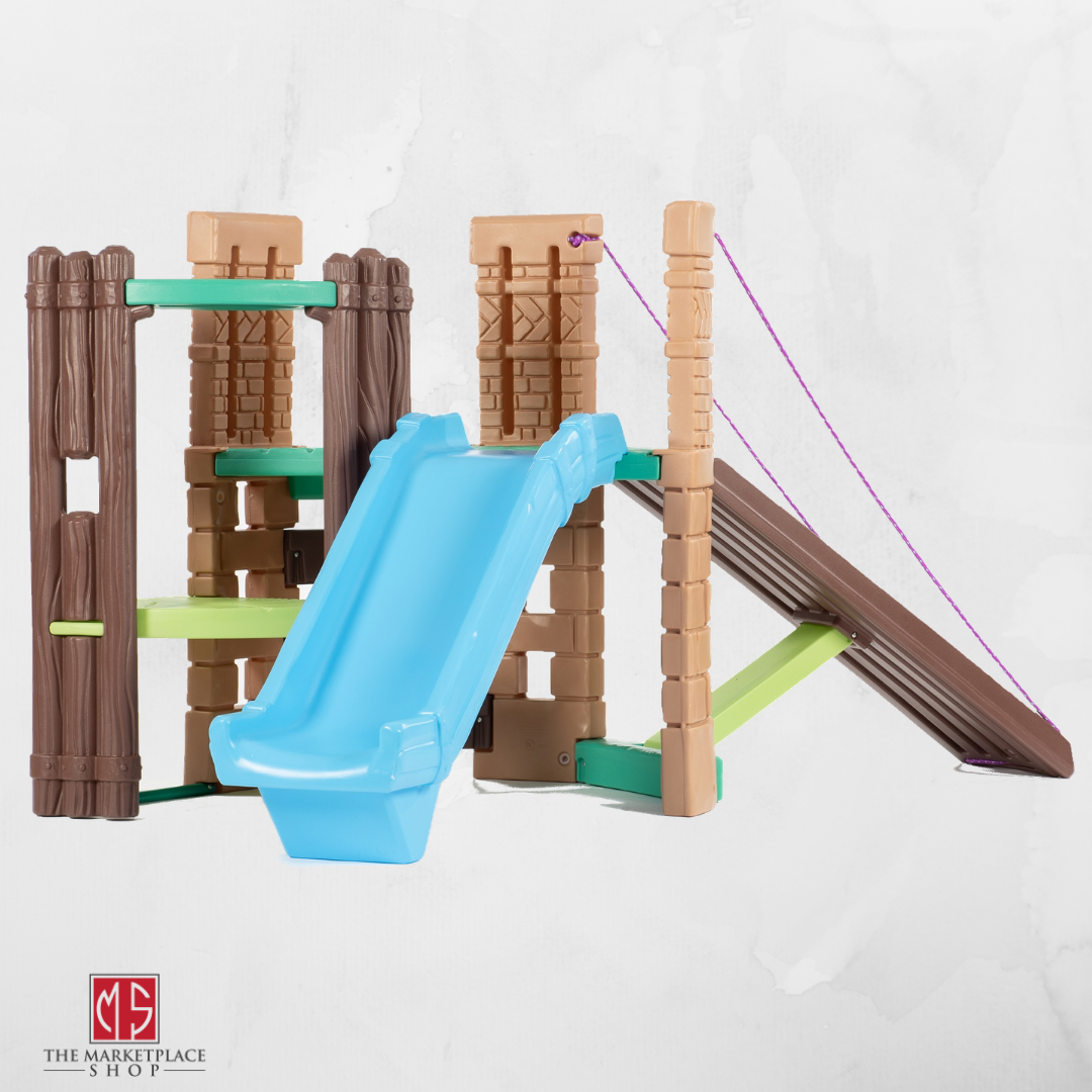 little tikes climber seesaw and slide