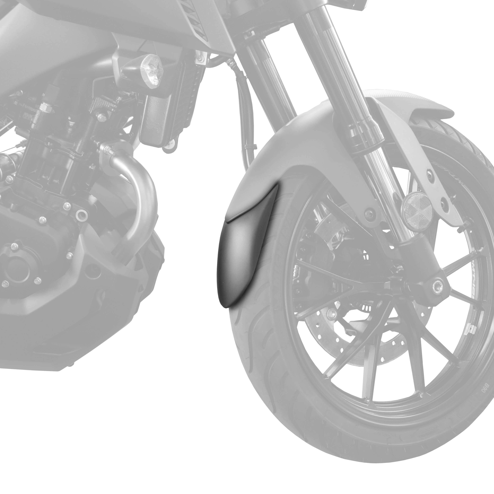 Pyramid Extenda Fenda | Matte Black | Yamaha YZF-125 R 2014>Current