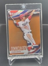 2021 Topps Chrome Beisbol Orange Refractor #B-7 Juan Soto /25