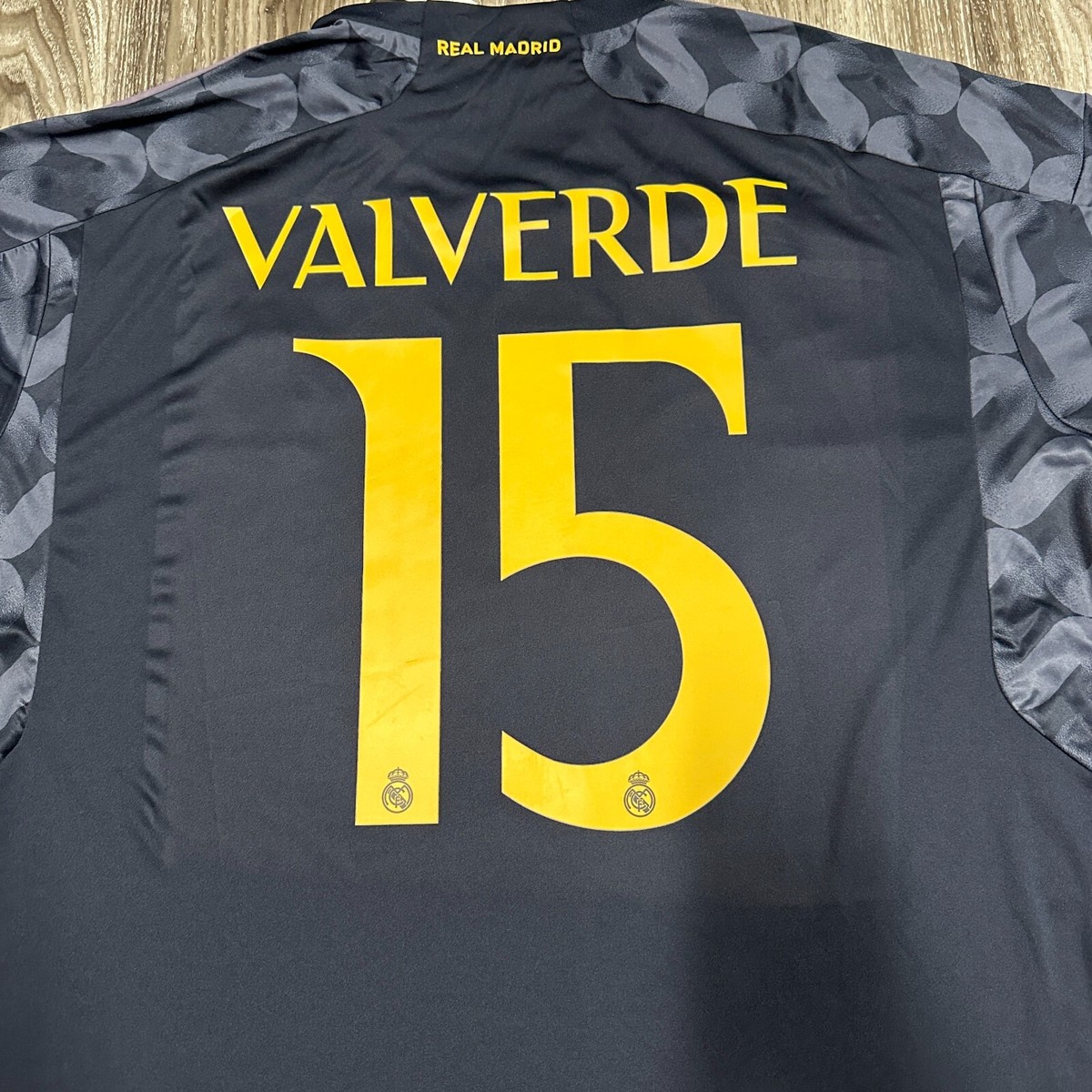 アディダス レアル・マドリード #15バルベルデ Sサイズ ADIDAS #15 VALVERDE REAL MADRID AWAY 23/24 JERSEY MENS