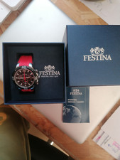 Montre Festina Homme - F20523- Quartz Analogique Chronographes Acier