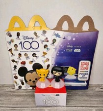 2023 Disney 100 McDonald's Simba  Edna Mode Box 08 With Happy Meal Box
