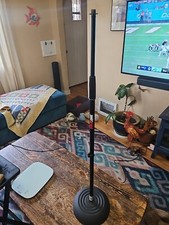 m/ Rock On Proline MS235 Round Base Microphone Mic Stand - Black