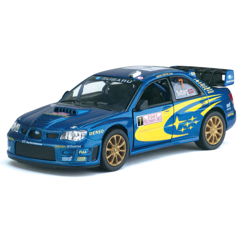 2007 Subaru Impreza WRC 1:36 Scale Diecast Model Blue by Kinsmart