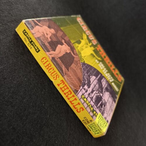CIRCUS THRILLS - Super 8 Film Castle Films Vintage Collectible Reel - Picture 8 of 9