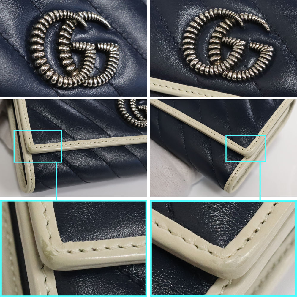 Gucci Gg Marmont Continental Wallet 573809 | eBay