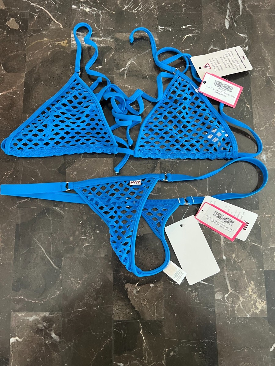 Wicked Weasel RARE & Discontinued - Mega Mesh Azure 317/469 Large