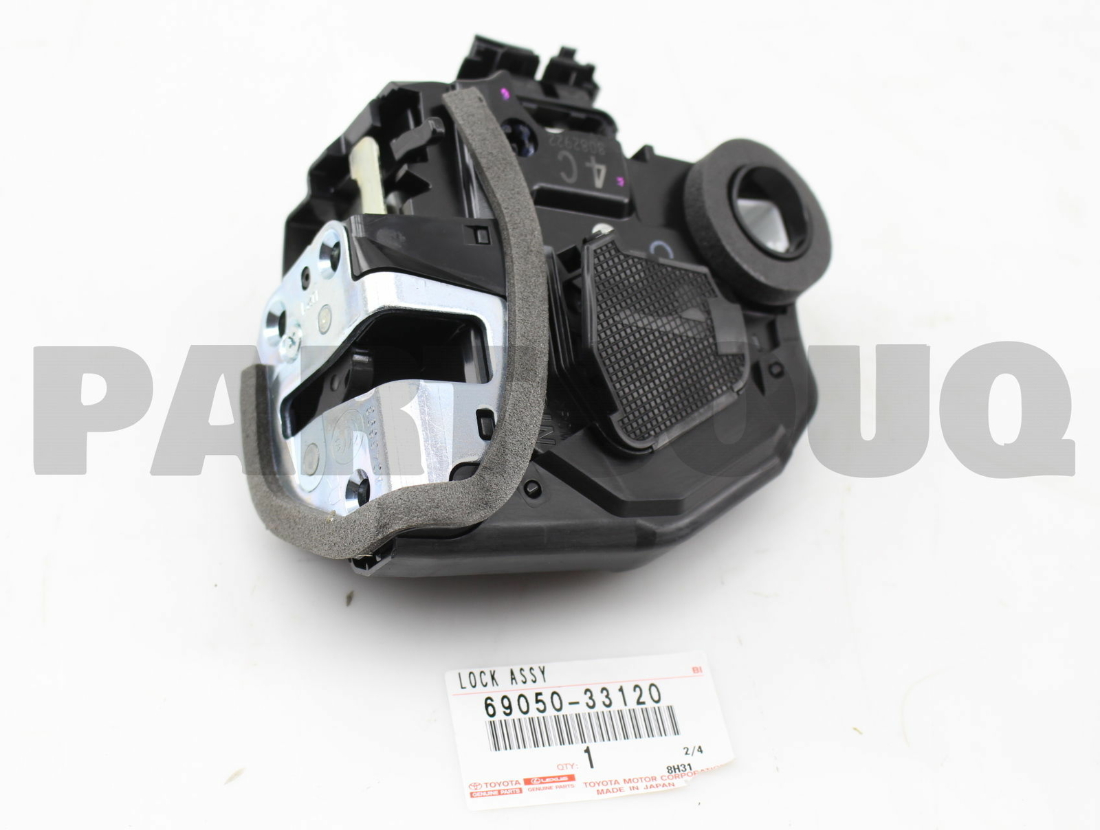 6905033120 Genuine Toyota LOCK ASSY, REAR DOOR W/MOTOR, RH 69050 