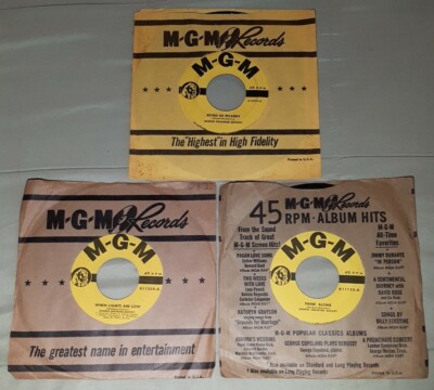 3 George Shearing Quintet 45 LOT Pick Yourself, When Lights Are Low, Thine Alone