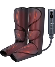 CINCOM Foot and Leg Massager with Heat, Air Compression Leg Massager for Circula