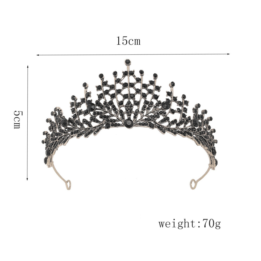 Crystal Birthday Head Pieces Crystal Wedding Crowns Rhinestone Wedding