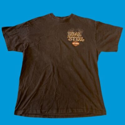 Vintage Harley Davidson real steel shirt | eBay