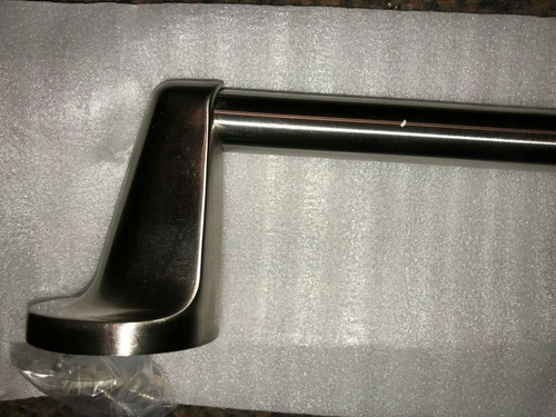 PROFLO Chrome 24" Towel Bar PF0124TBBN BRUSHED NICKEL - Picture 3 of 4