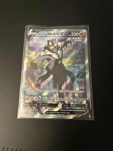 Pokémon TCG Rapid Strike Urshifu V Ultra Rare Battle Styles 153/163 ALT Art