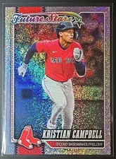 Kristian Campbell 2026 Topps Series 1 Future Stars #125 Sandglitter Red Sox 