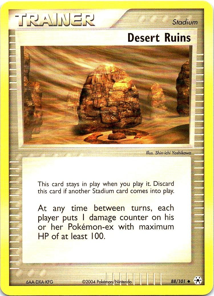 Desert Ruins 88/101 Uncommon Hidden Legends Pokemon Near Mint