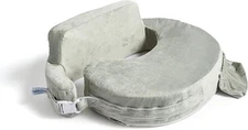 My Brest Friend Super Deluxe Nursing Pillow - Enhanced Deluxe, Platinum 